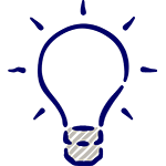 Outsourced HR Support Lightbulb Blurb Icon